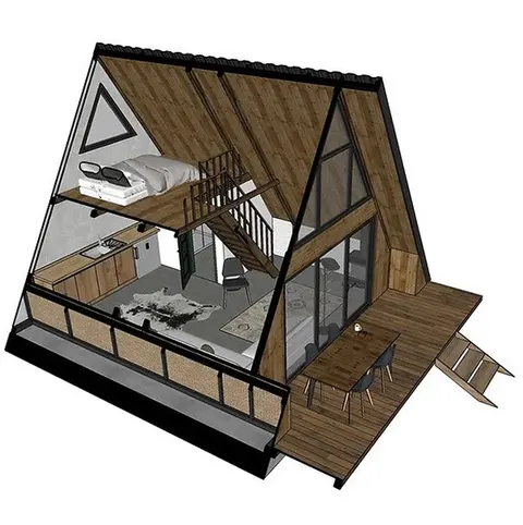 Montažna kuća A-Frame Economik, 42 m², A-Frame