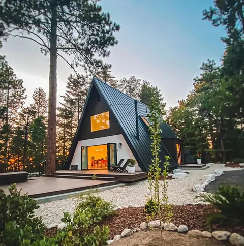 Montažna kuća A-Frame Hol, 149 m², A-Frame