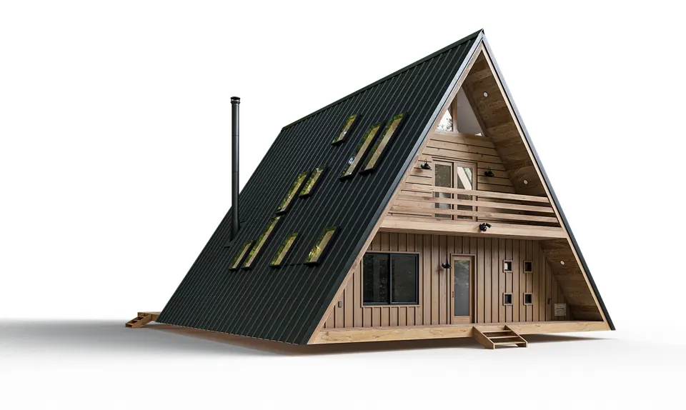 Montažna kuća A-Frame Modern, 84 m², A-Frame