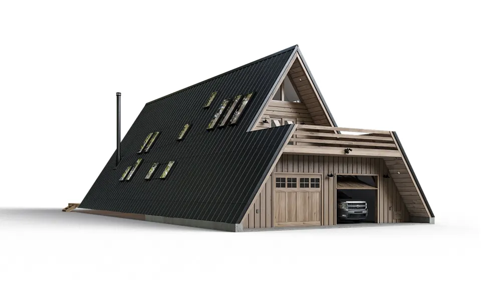 Montažna kuća A-Frame Plus, 193 m², A-Frame