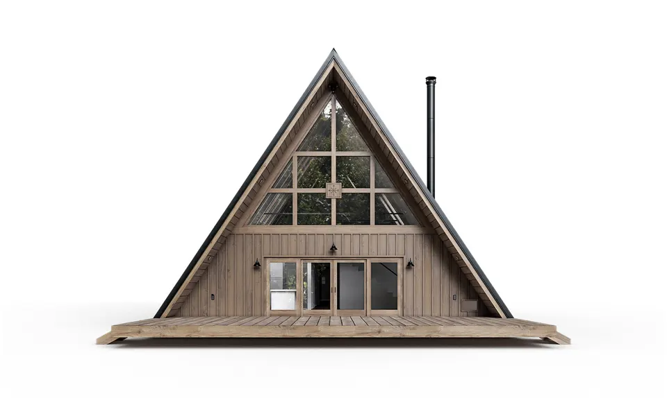 Montažna kuća A-Frame Plus, 193 m², A-Frame
