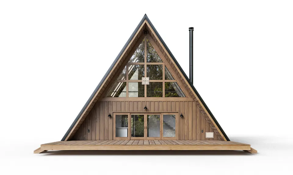 Montažna kuća A-Frame Tiny, 80 m², A-Frame