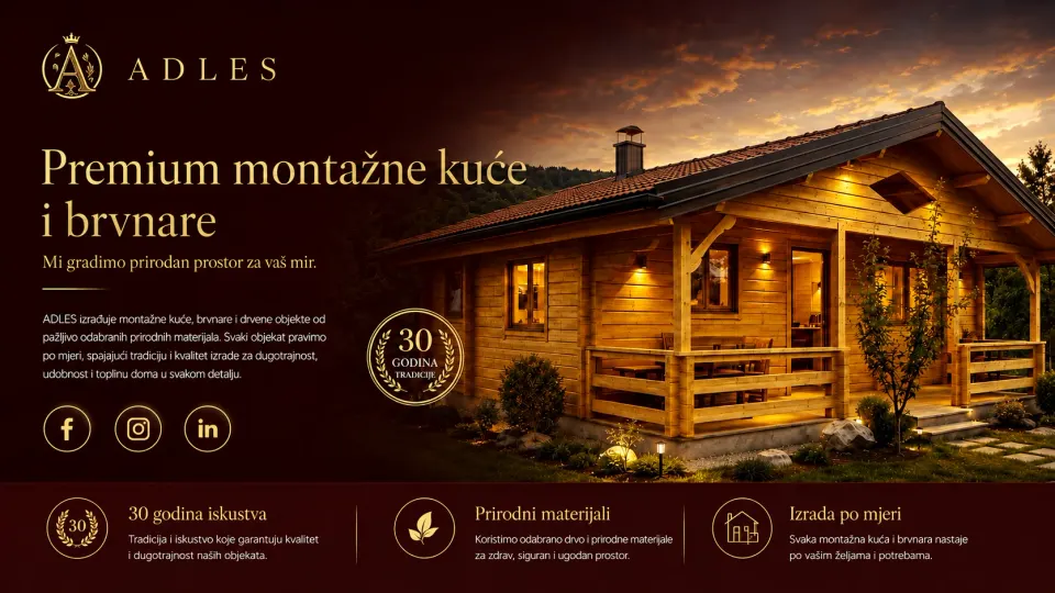 Montažne kuće ADLES d.o.o., Sanski Most