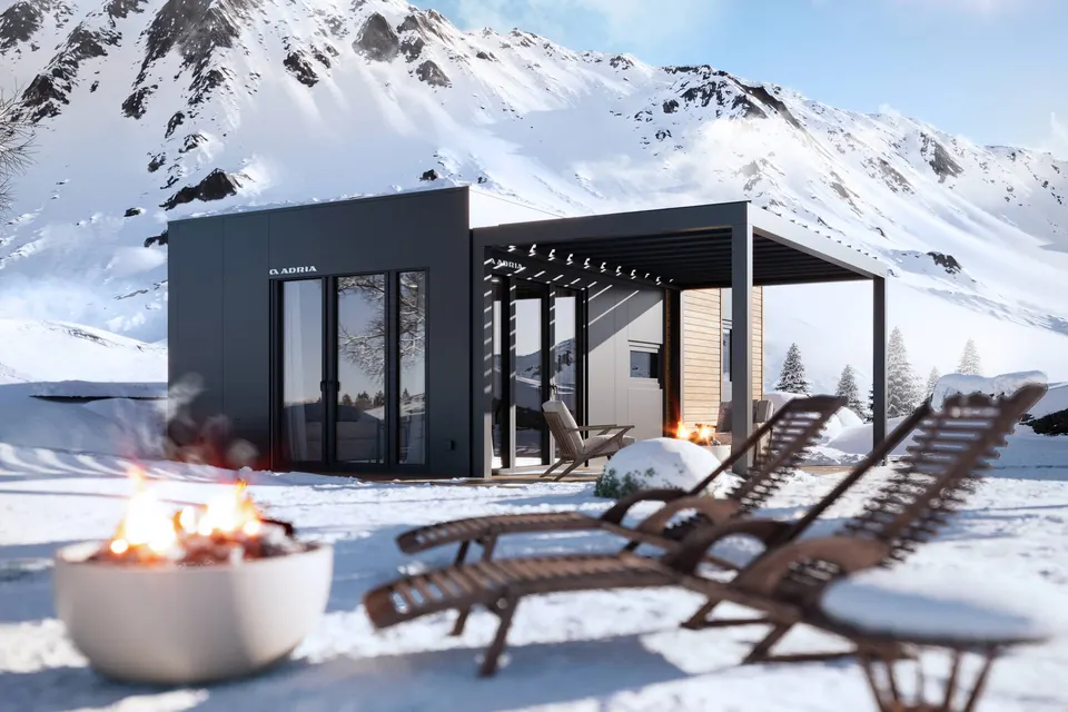 Montažna kuća Aurora Twin, 40 m², Adria Home
