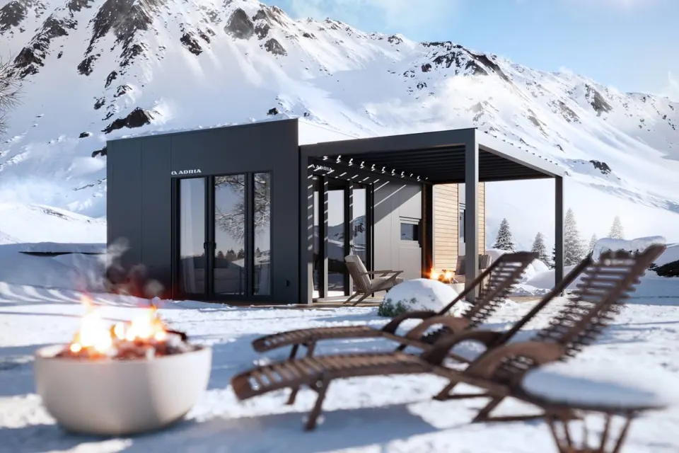 Montažna kuća Aurora Twin, 40 m², Adria Home