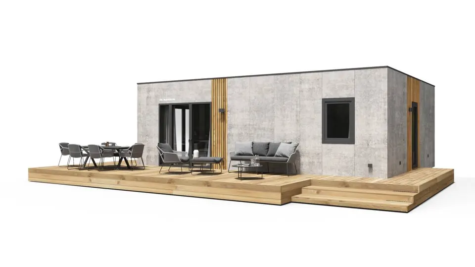 Montažna kuća Aurora Twin, 40 m², Adria Home