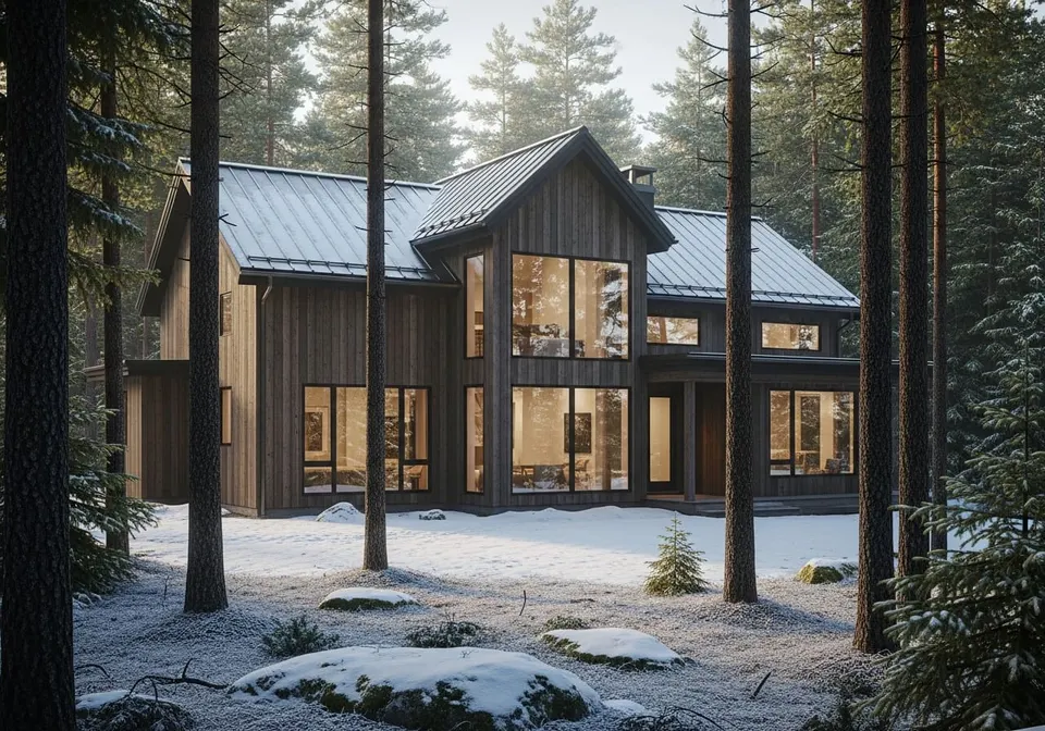 Montažna kuća Montažna KVH Standard, 130 m², Aestivio