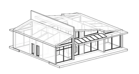 Montažna kuća Alta Casa Model 2A, 118 m², Alta Casa
