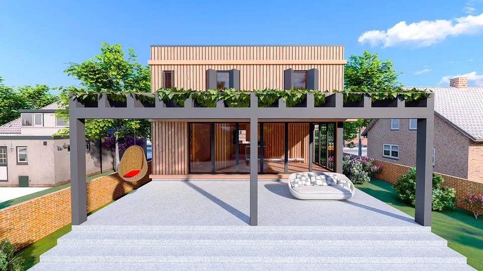 Montažna kuća Alta Casa Model 2B, 118 m², Alta Casa