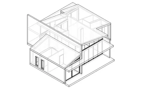 Montažna kuća Alta Casa Model 3B, 136 m², Alta Casa