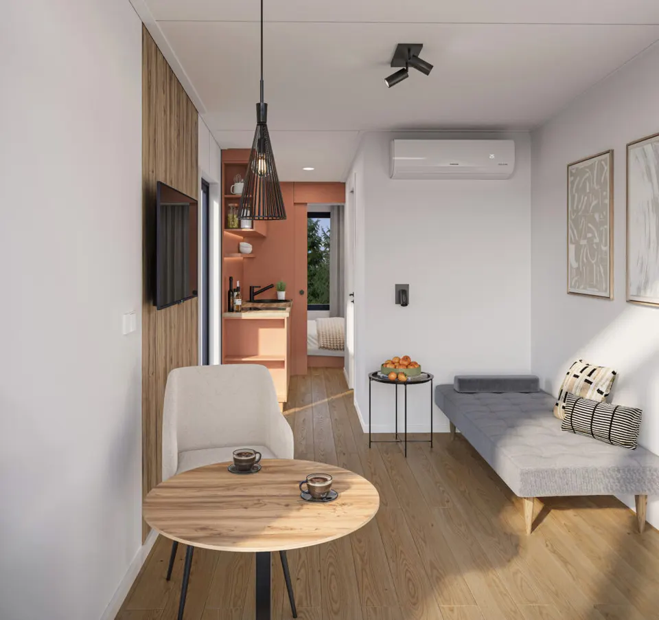 Montažna kuća ArdeUnit BH1, 24 m², Arde Line (ArdeUnit)