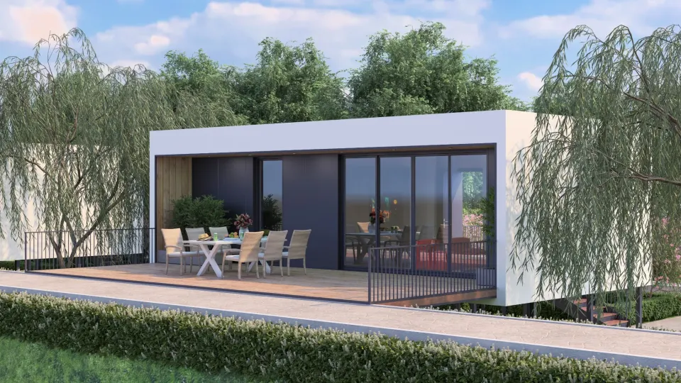 Montažna kuća Modul 49, 49 m², Arhimod