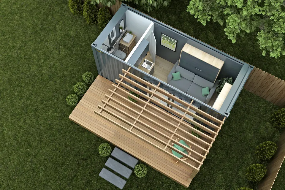 Montažna kuća Model G05, 15 m², Avala Home