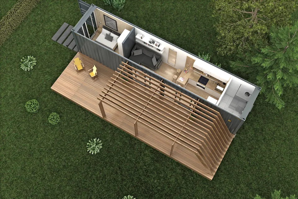 Montažna kuća Model G11, 30 m², Avala Home
