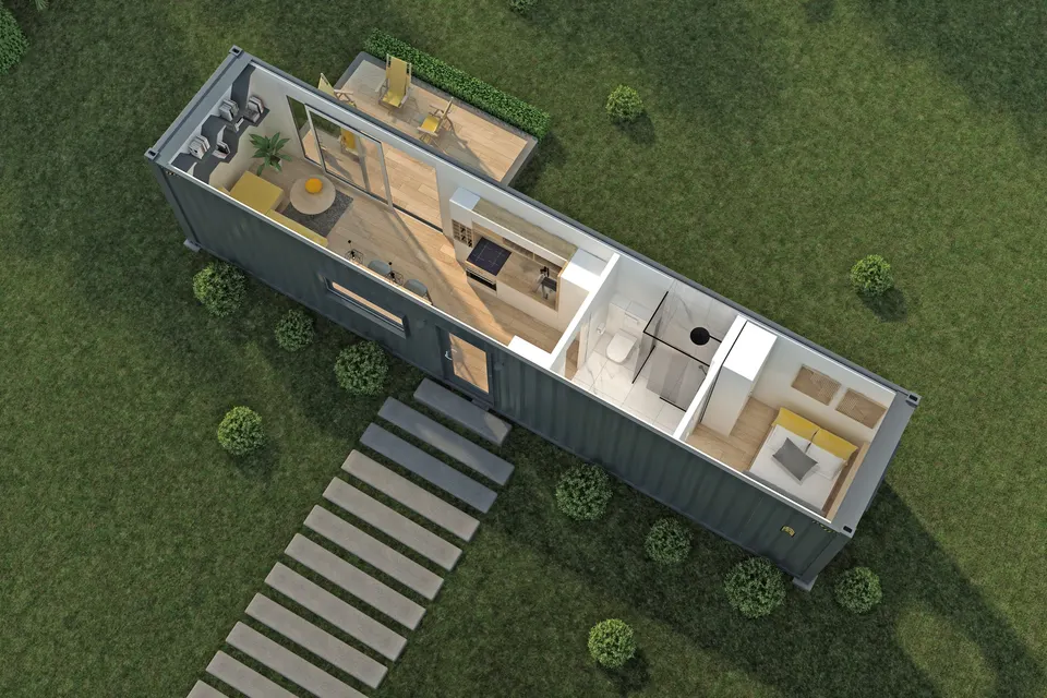 Montažna kuća Model G33, 50 m², Avala Home