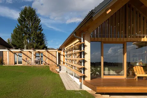 Montažna kuća Skeletna hiša (linija), 140 m², Bauta