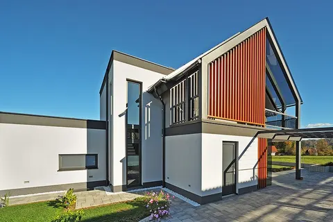 Montažna kuća Skeletna hiša (linija), 140 m², Bauta