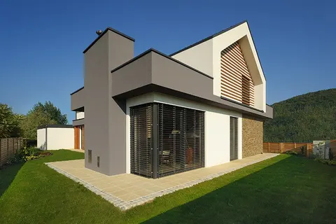 Montažna kuća Skeletna hiša (linija), 140 m², Bauta
