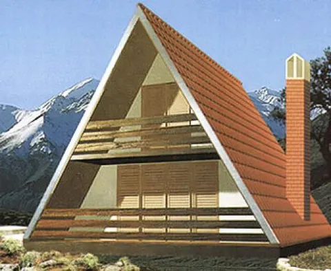 Montažna kuća Montažna kuća Golija 64, 98 m², Bor Promet