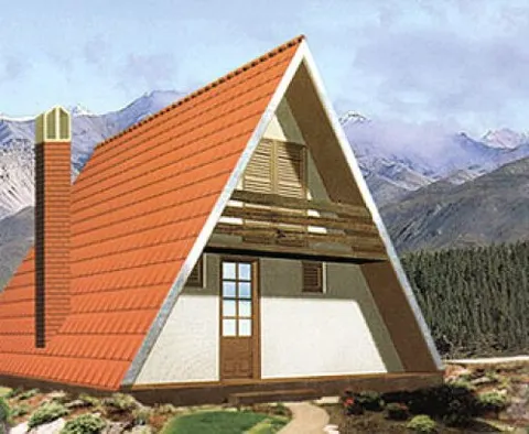 Montažna kuća Montažna kuća Golija 64, 98 m², Bor Promet