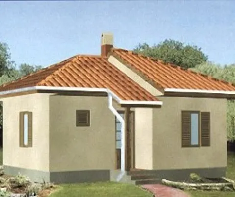 Montažna kuća Montažna kuća Tip 44A, 44 m², Bor Promet
