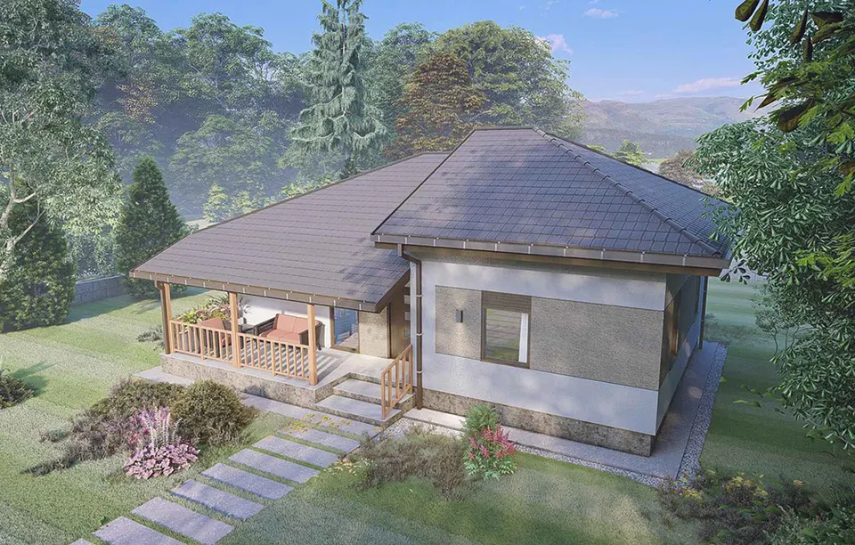 Montažna kuća Tip 105A, 113 m², Budućnost