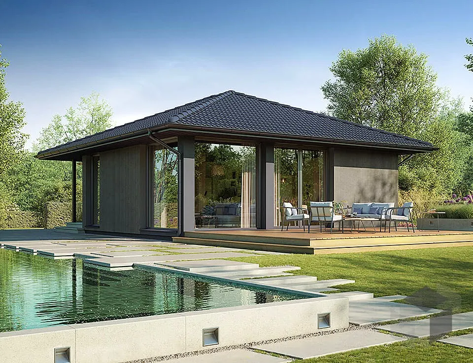 Montažna kuća Tip 109, 109 m², Budućnost