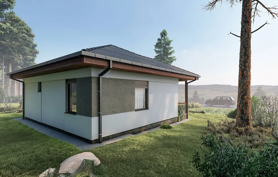 Montažna kuća Tip 57, 65 m², Budućnost