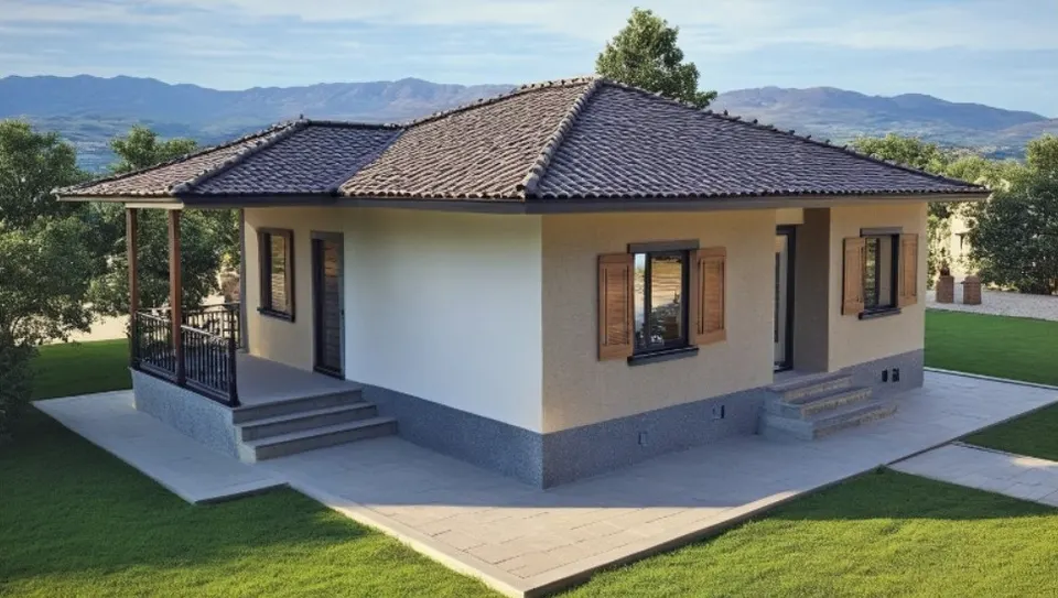 Montažna kuća Tip 59, 64 m², Budućnost