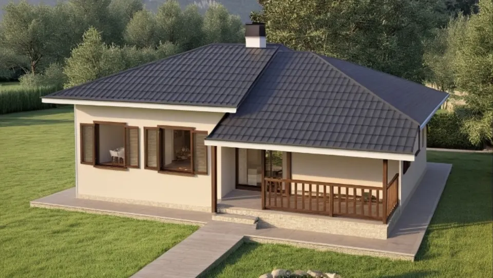 Montažna kuća Tip 66, 71 m², Budućnost