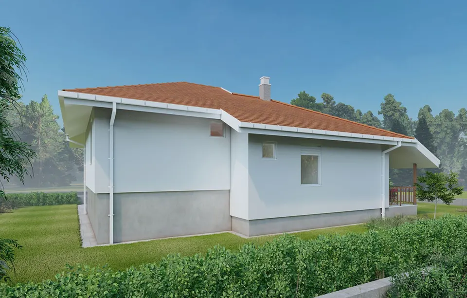 Montažna kuća Tip 90, 102 m², Budućnost