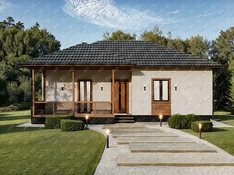Montažna kuća Čičica Lux 98, 99 m², Čičica Lux Nekretnine (montažne kuće)