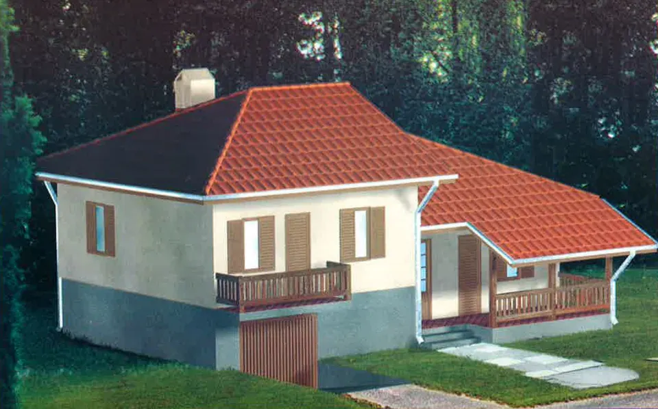 Montažna kuća Montažna kuća 101, 90 m², DIĆA DOO