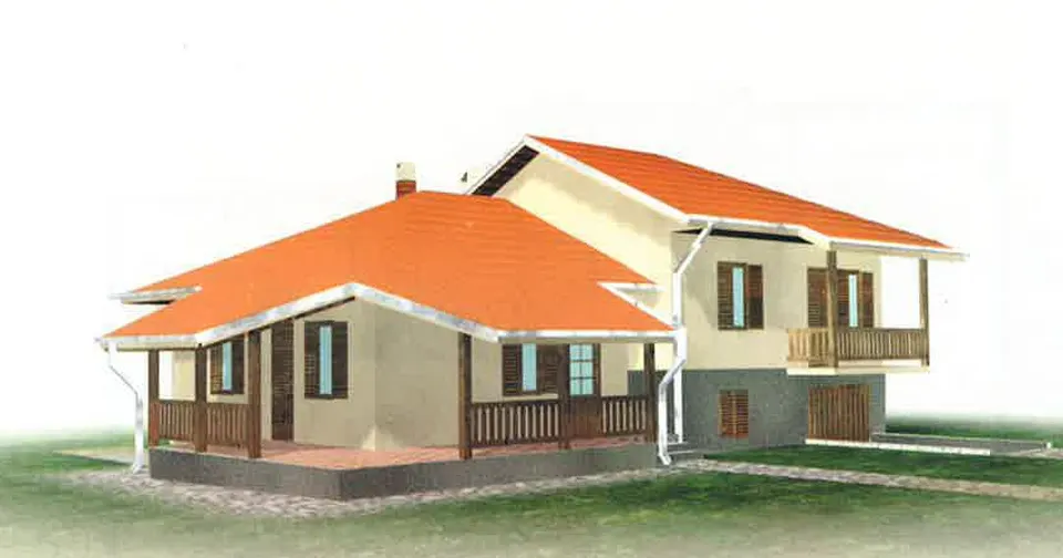 Montažna kuća Montažna kuća 117, 107 m², DIĆA DOO