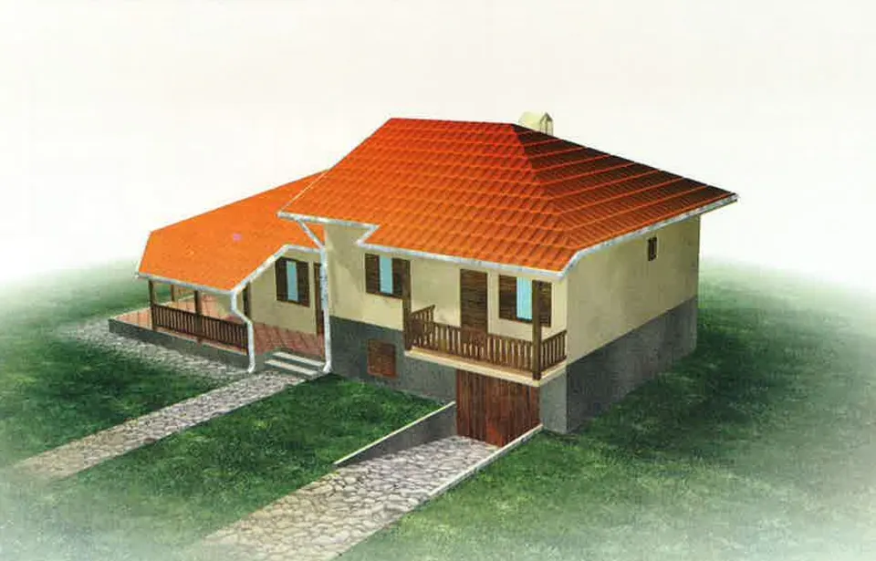 Montažna kuća Montažna kuća 117, 107 m², DIĆA DOO