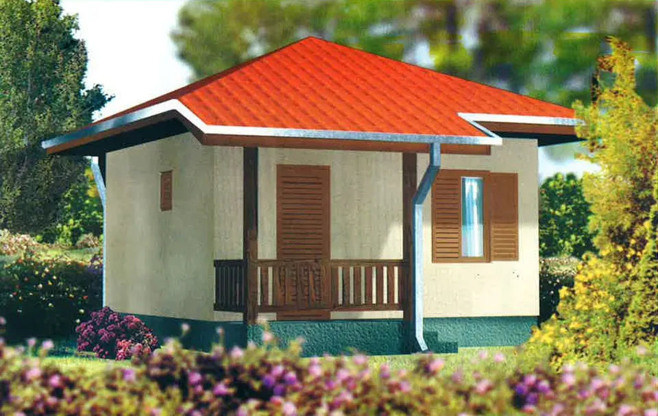 Montažna kuća Montažna kuća 27, 24 m², DIĆA DOO