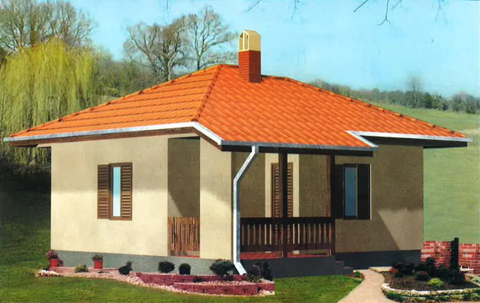 Montažna kuća Montažna kuća 44a, 40 m², DIĆA DOO
