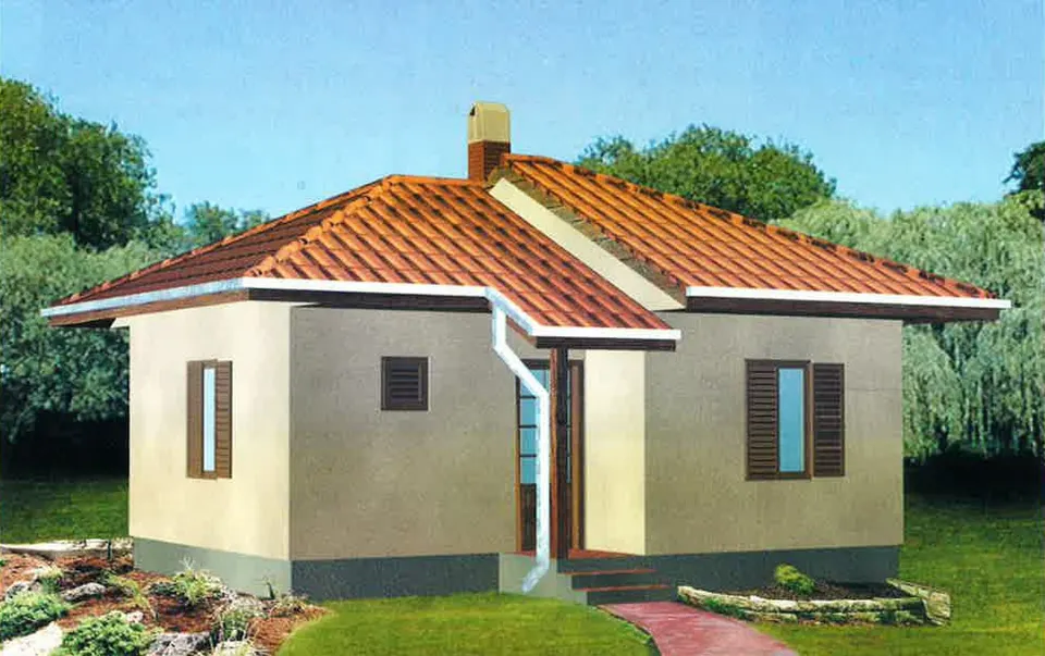 Montažna kuća Montažna kuća 44a, 40 m², DIĆA DOO