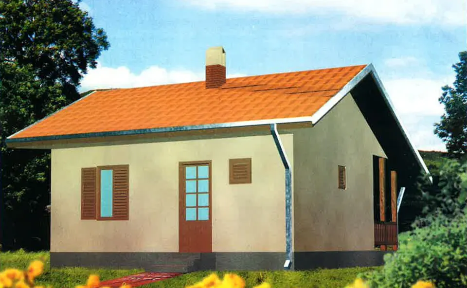 Montažna kuća Montažna kuća 44b, 40 m², DIĆA DOO
