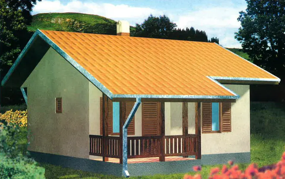 Montažna kuća Montažna kuća 44b, 40 m², DIĆA DOO