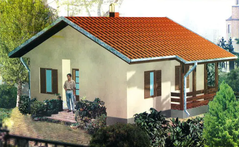 Montažna kuća Montažna kuća 52, 46 m², DIĆA DOO