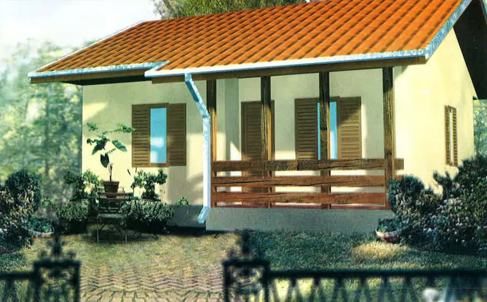 Montažna kuća Montažna kuća 52, 46 m², DIĆA DOO