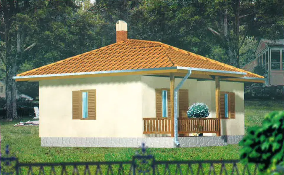 Montažna kuća Montažna kuća 57, 51 m², DIĆA DOO