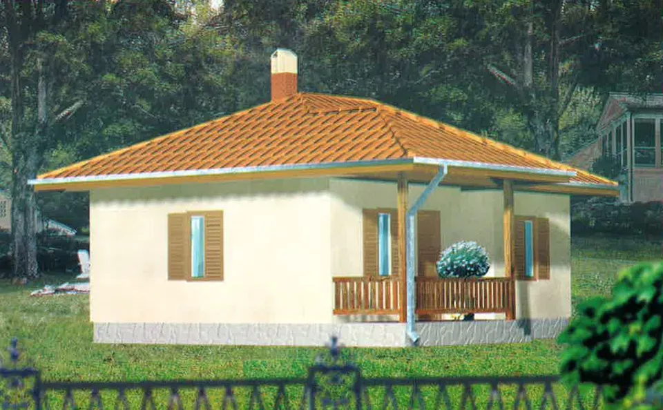 Montažna kuća Montažna kuća 59, 52 m², DIĆA DOO