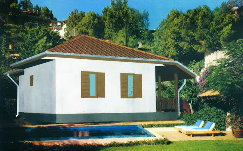 Montažna kuća Montažna kuća 66, 60 m², DIĆA DOO
