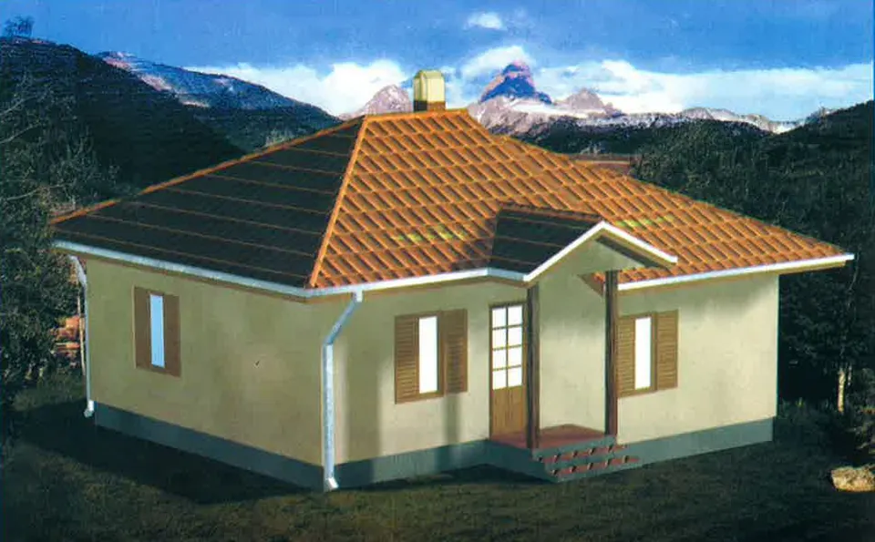 Montažna kuća Montažna kuća 68, 62 m², DIĆA DOO