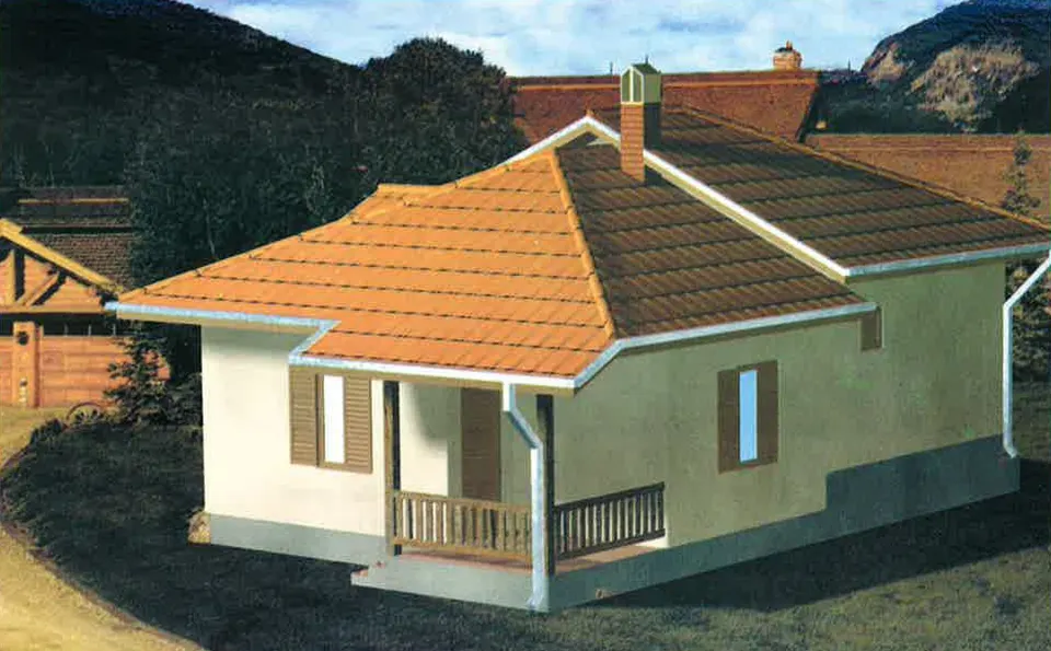 Montažna kuća Montažna kuća 68, 62 m², DIĆA DOO