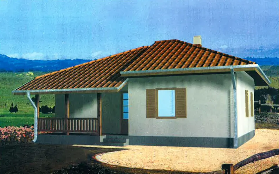 Montažna kuća Montažna kuća 77, 70 m², DIĆA DOO