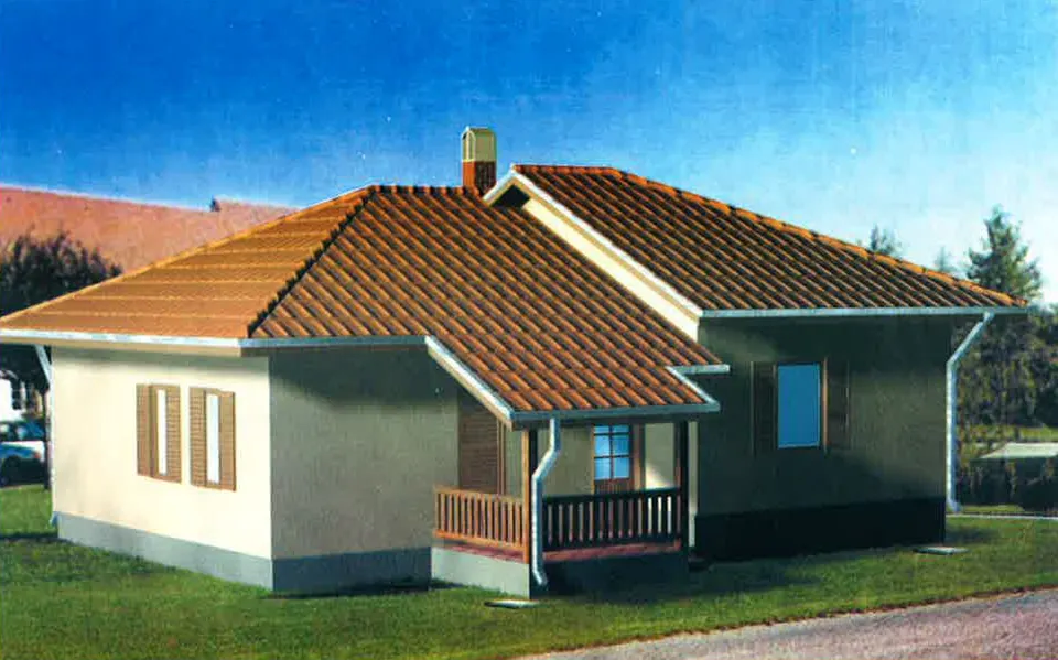 Montažna kuća Montažna kuća 81, 78 m², DIĆA DOO