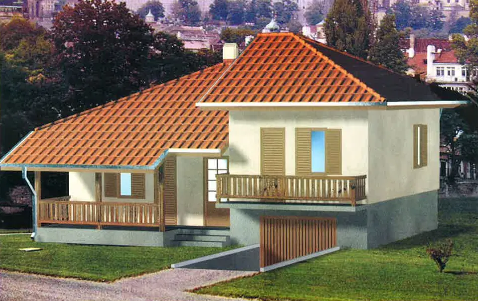 Montažna kuća Montažna kuća 86, 79 m², DIĆA DOO